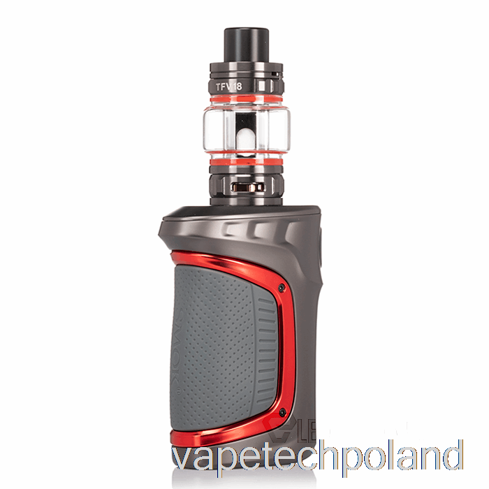 Zestaw Startowy Vape Pen Smok Mag-18 230w Szary Czerwony